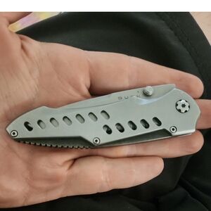 Discontinued- 2007 Buck 199 Pilot Folding Knife - Combination Blade